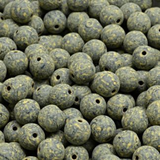 Round Druck Beads 6mm (111-19001-06x06-23980-84302)