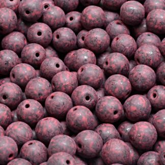 Round Druck Beads 6mm (111-19001-06x06-23980-84304)