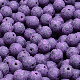 Round Druck Beads 6mm (111-19001-06x06-23980-84305)