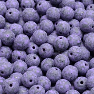 Round Druck Beads 6mm (111-19001-06x06-23980-84306)