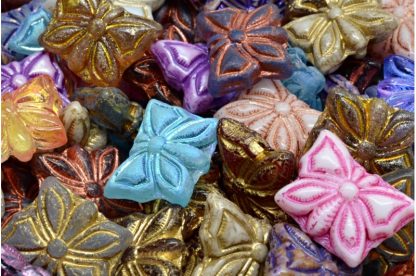 Butterfly Beads 15x12mm (111-40021-15x12-00001-MIX)