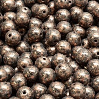 Round Druck Beads 6mm (111-19001-06x06-23980-86750)