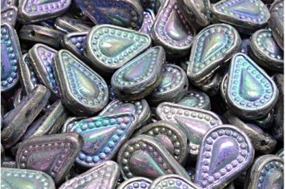 Filigree Tear Drop Beads 14x10mm (111-95076-14x10-00030-27000-28703)