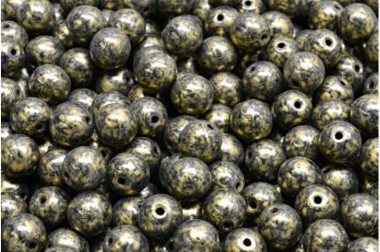 Round Druck Beads 6mm (111-19001-06x06-23980-86720)