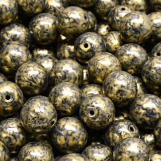 Round Druck Beads 8mm (111-19001-08x08-23980-86720)
