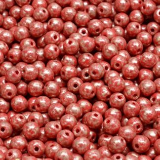 Round Druck Beads 4mm (111-19001-04x04-93200-86710)