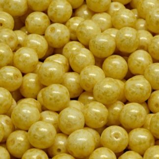 Round Druck Beads 6mm (111-19001-06x06-02020-34302)