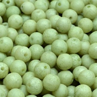 Round Druck Beads 6mm (111-19001-06x06-02010-ETCH-14457)