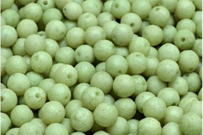 Round Druck Beads 6mm (111-19001-06x06-02010-ETCH-14457)