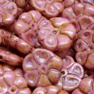 Primrose flower beads 15x15mm (111-95026-15x15-02010-65323)