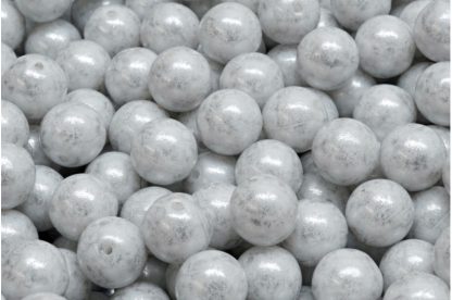 Round Druck Beads 8mm (111-19001-08x08-02010-34301)