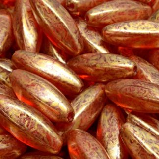 Peeled Olive beads 19x7mm (111-29008-19x07-90050-86720)