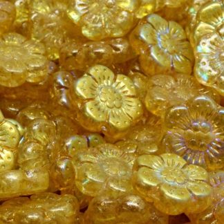 Boho Flower Beads 14x14mm (111-33020-14x14-00030-28701-34302)