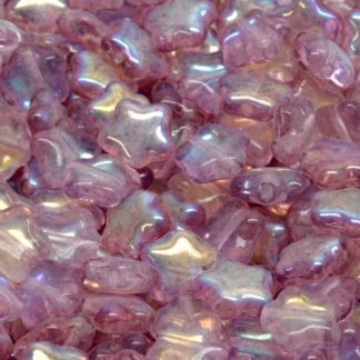 Flat Star Beads 8x8mm (111-30380-08x08-00030-28701-34306)