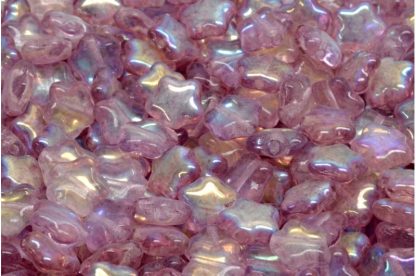 Flat Star Beads 8x8mm (111-30380-08x08-00030-28701-34306)