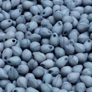Drop Beads 4x6mm (111-69004-04x06-02010-ETCH-14464)