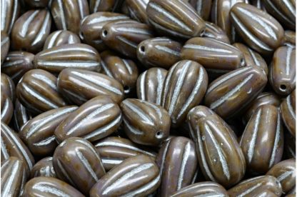 Drop Melon Beads 13x8mm (111-30283-13x08-23030-86800-54301)