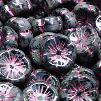 Hawaiian Flower Beads 14x14mm (111-01202-14x14-23980-86800-54321)