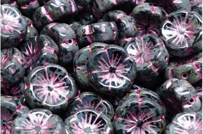 Hawaiian Flower Beads 14x14mm (111-01202-14x14-23980-86800-54321)