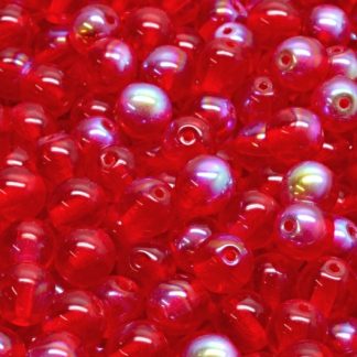 Round Druck Beads 6mm (111-19001-06x06-90080-28701)