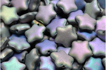 Flat Star Beads 12x12mm (111-30380-12x12-00030-84100-27003-28703)