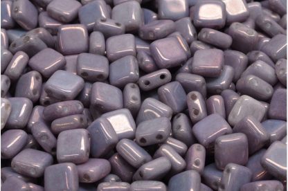 2 Holes Pressed Tile Beads 6x6mm (111-30516-06x06-02010-15726)