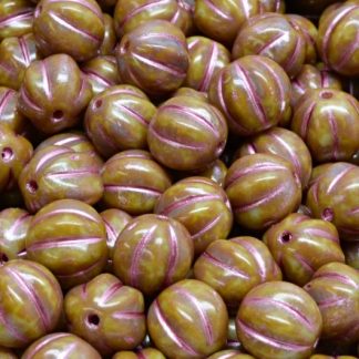 Melon Beads 8x8mm (111-19201-08x08-33000-86800-54321)