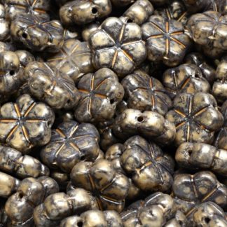 Garland Flower Beads 10x10mm (111-99127-10x10-R2323-86710)