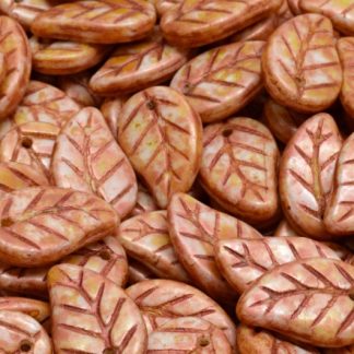 Elm Leaf Beads 14x9mm (111-00073-14x09-02010-65324)
