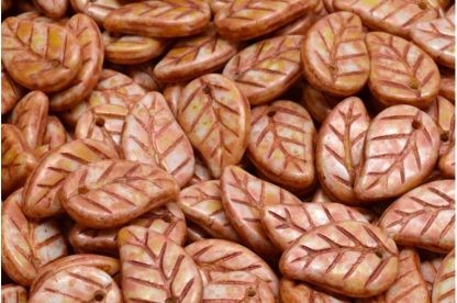 Elm Leaf Beads 14x9mm (111-00073-14x09-02010-65324)