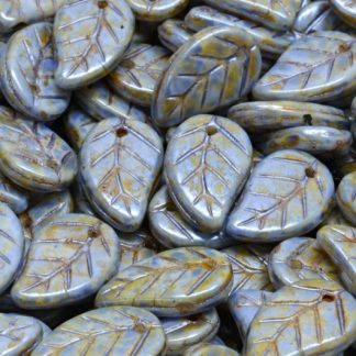 Elm Leaf Beads 14x9mm (111-00073-14x09-02010-65325)