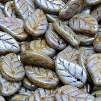 Elm Leaf Beads 14x9mm (111-00073-14x09-02010-65329)