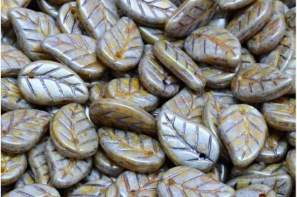 Elm Leaf Beads 14x9mm (111-00073-14x09-02010-65329)