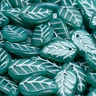 Elm Leaf Beads 14x9mm (111-00073-14x09-52050-54301)