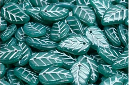 Elm Leaf Beads 14x9mm (111-00073-14x09-52050-54301)