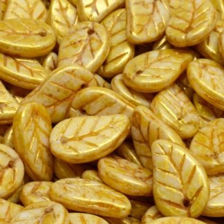 Elm Leaf Beads 14x9mm (111-00073-14x09-02010-65322)