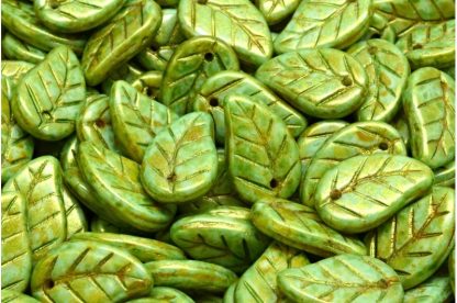 Elm Leaf Beads 14x9mm (111-00073-14x09-02010-65326)