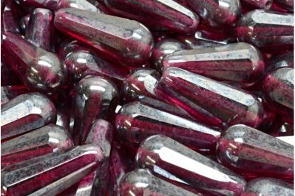 Firepolished Drop Beads 20x9mm (151-15101-20x09-70350-14400)