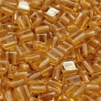2 Holes Pressed Tile Beads 6x6mm (111-30516-06x06-10030)