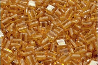 2 Holes Pressed Tile Beads 6x6mm (111-30516-06x06-10030)