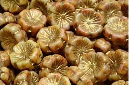 Hawaiian Flower Beads 14x14mm (111-01202-14x14-07724-86800-54302)