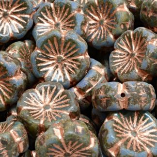 Hawaiian Flower Beads 14x14mm (111-01202-14x14-31010-86800-54318)