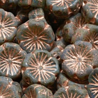 Hawaiian Flower Beads 14x14mm (111-01202-14x14-31010-30040-86800-54318)