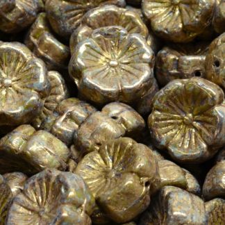 Hawaiian Flower Beads 14x14mm (111-01202-14x14-53420-15696)
