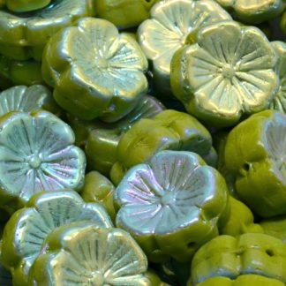 Hawaiian Flower Beads 14x14mm (111-01202-14x14-53420-28703)