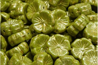 Hawaiian Flower Beads 14x14mm (111-01202-14x14-53420-34302)