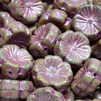 Hawaiian Flower Beads 14x14mm (111-01202-14x14-53420-86800-54321)