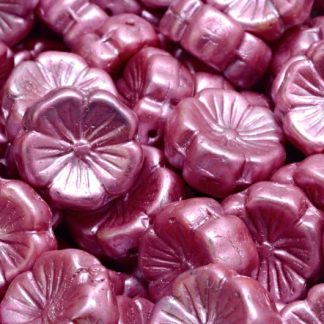 Hawaiian Flower Beads 14x14mm (111-01202-14x14-R0001-04321)
