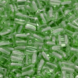 2 Holes Pressed Tile Beads 6x6mm (111-30516-06x06-50520)