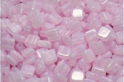 2 Holes Pressed Tile Beads 6x6mm (111-30516-06x06-71000)
